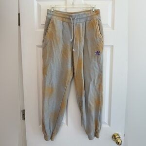 Adidas size S cotton multicolor sweatpants joggers EUC